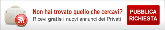 Ricevi i nuovi annunci via email